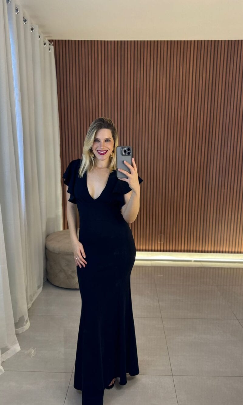 vestido longo de festa suzan