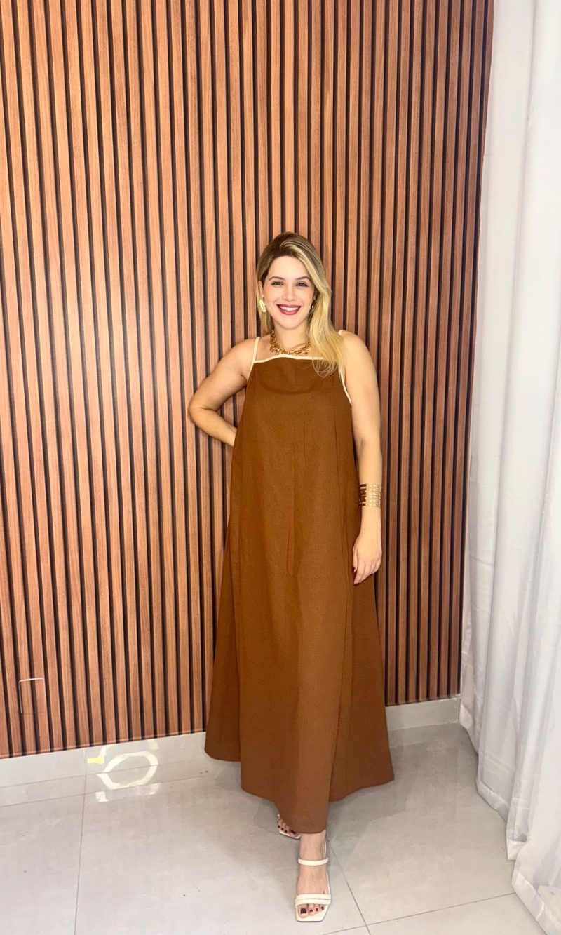 vestido longo boho