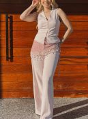 conjunto safira rosa